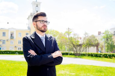 ofis dışında iş adamı