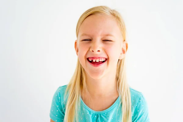 Chica mostrando emociones — Foto de Stock