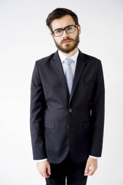 Stres altında bir işadamı portresi