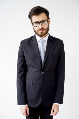 Stres altında bir işadamı portresi