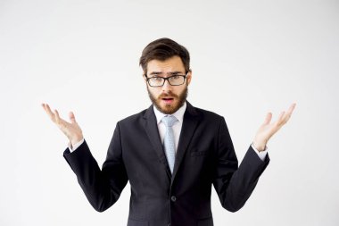 bir soru ile işadamı