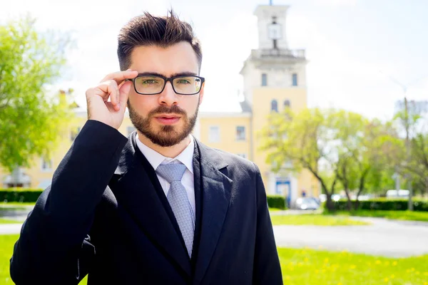 ofis dışında iş adamı