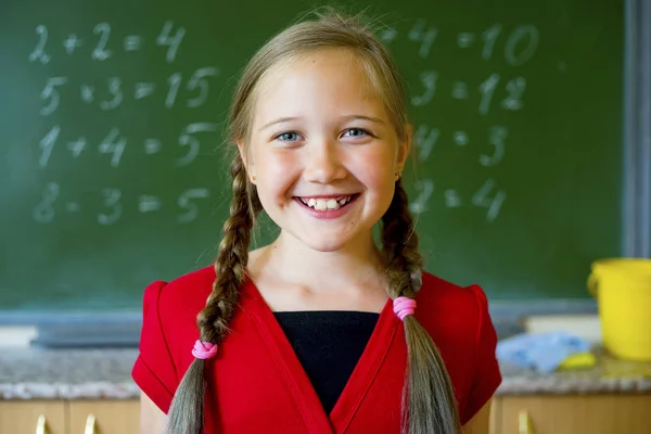 Fille à l'école — Photo