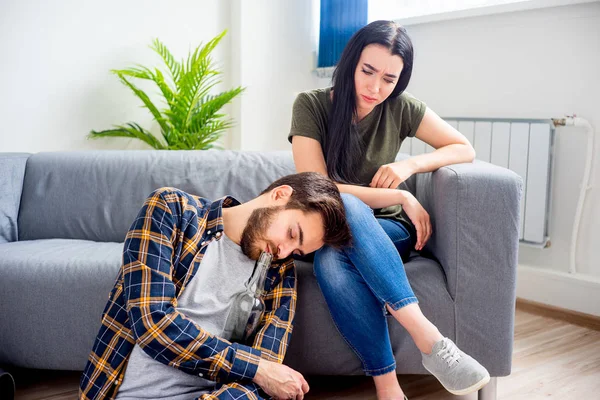 Alkol bağımlısı kocası