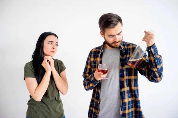 Alkol bağımlısı kocası