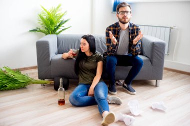 Alkol bağımlısı karısı