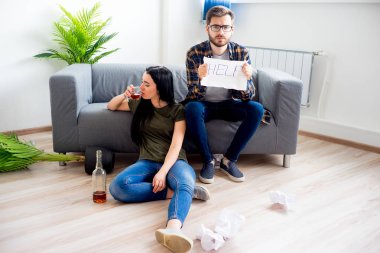 Alkol bağımlısı karısı