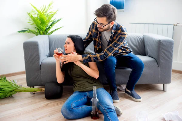 Alkol bağımlısı karısı