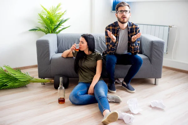 Alkol bağımlısı karısı