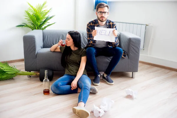 Alkol bağımlısı karısı