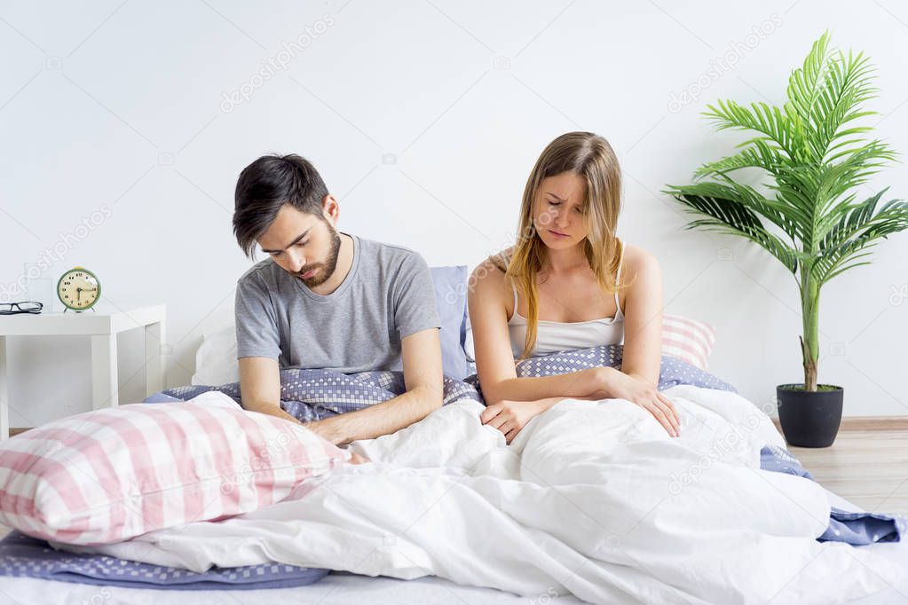 Couple is overslept