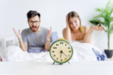 Çift uyuya kalmışım