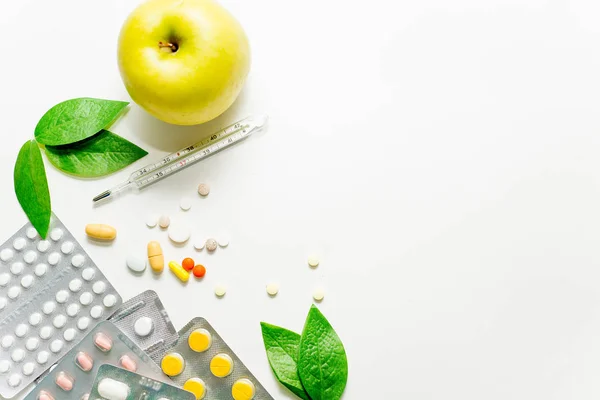 Heap of medicine pills — Stock Photo, Image