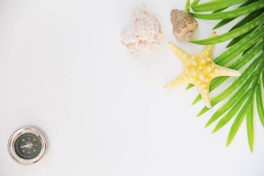 Yaz tatil şeyler düzgün organize etti. Seyahat kavramı. Düz yatıyordu.