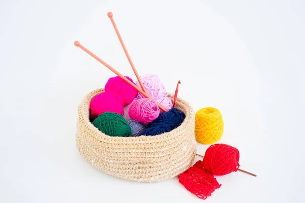Several knitting accessories — Stock Photo, Image