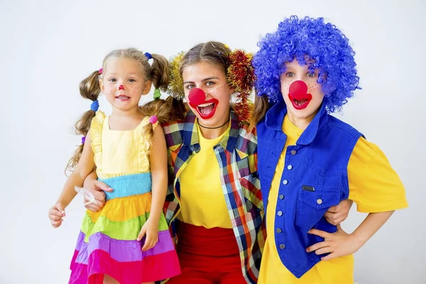 Un retrato de un payaso — Foto de Stock