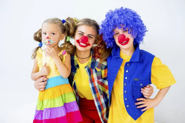 Un retrato de un payaso — Foto de Stock