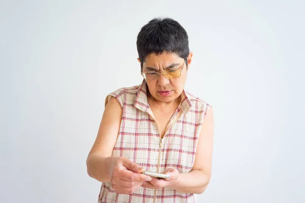 Personas mayores emociones —  Fotos de Stock