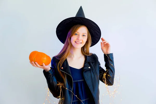 Fille dans un costume d'Halloween — Photo