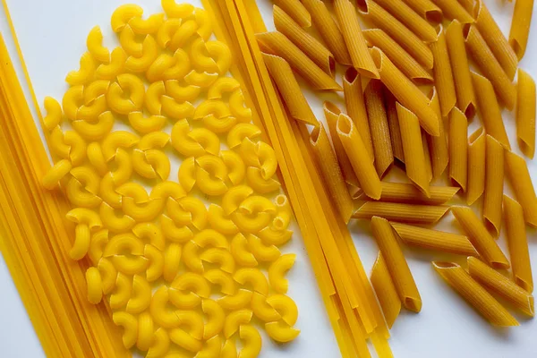 Blanding af pasta - Stock-foto
