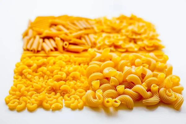 Blanding af pasta - Stock-foto