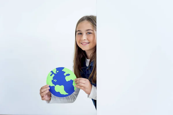 Bambini con un globo — Foto Stock