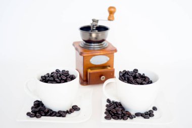 Kahve çekirdekleri kompozisyon