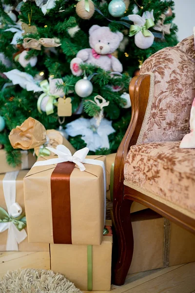 Beautiful christmas interior — Stock Photo, Image