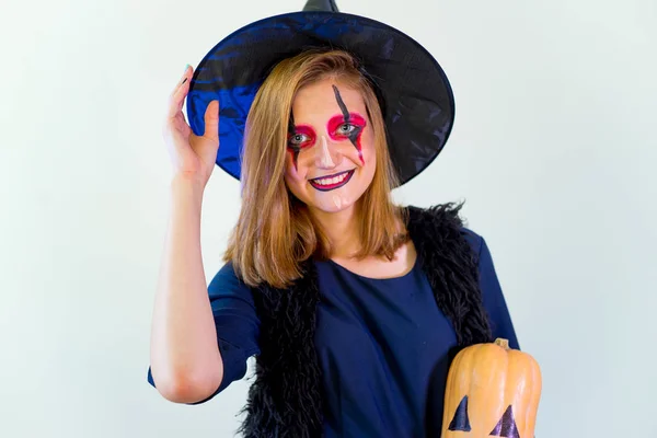 Personas en disfraces de Halloween — Foto de Stock