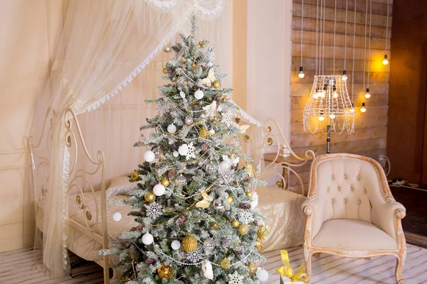 Krásné vánoční interiér — Stock fotografie