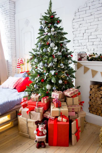 Beautiful christmas interior — Stock Photo, Image