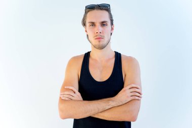 yakışıklı erkek modeli