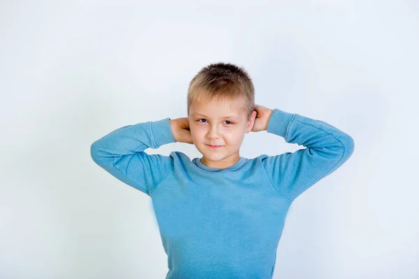 Kinderen emotionele portret — Stockfoto