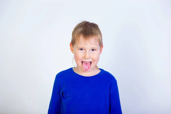 Kinderen emotionele portret — Stockfoto