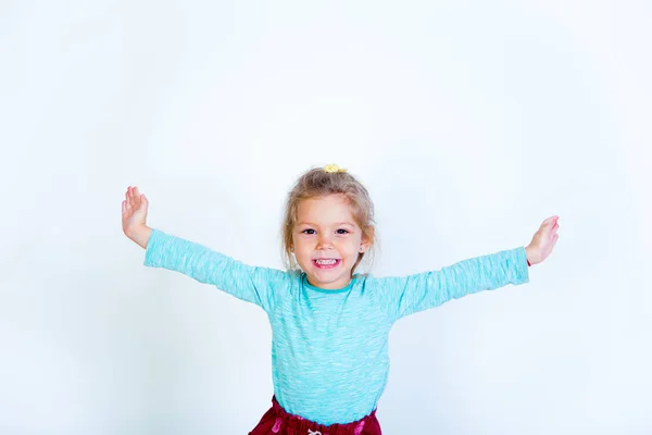 Emotionales Kinderporträt — Stockfoto