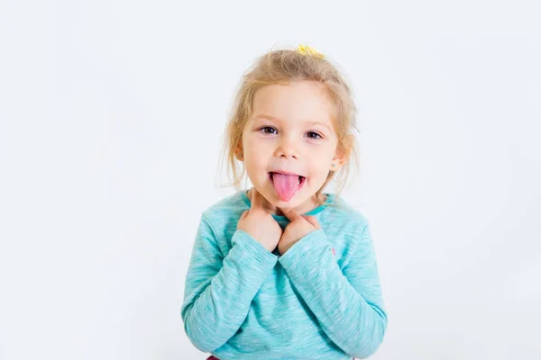 Retrato emocional para niños — Foto de Stock