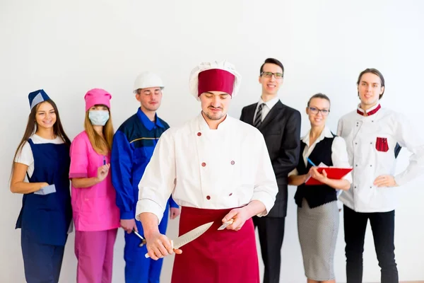 Menschen unterschiedlicher Berufe — Stockfoto