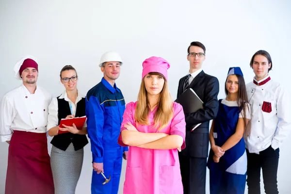 Persone di diverse professioni — Foto Stock