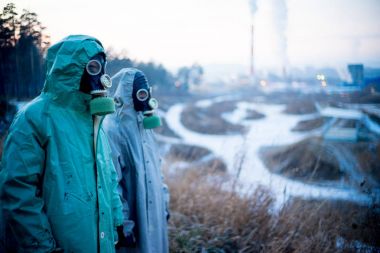 Gaz maskeleri insanlarda
