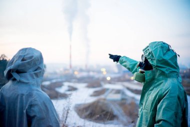 Gaz maskeleri insanlarda
