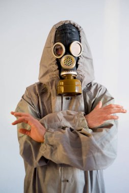 Gaz maskeleri insanlarda