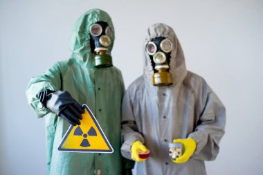 Gaz maskeleri insanlarda
