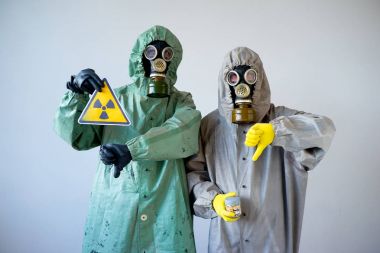 Gaz maskeleri insanlarda