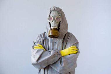 Gaz maskeleri insanlarda