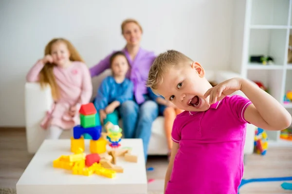 Kinder im Kindergarten — Stockfoto