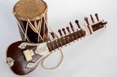bir grup müzik enstrümanı