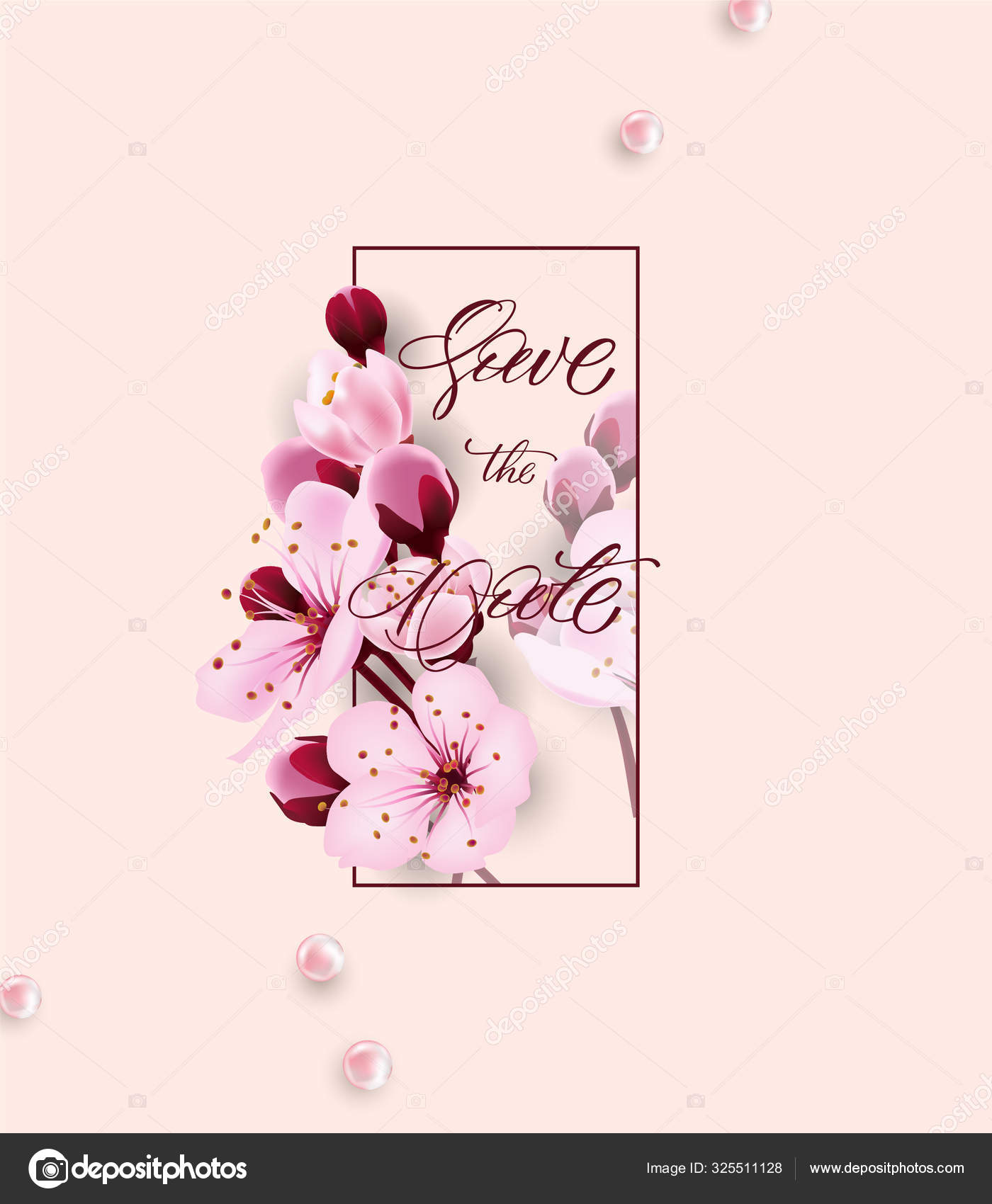Save The Date Cards With Sakura Flowers Can Be Used For Wedding Invitation Birthday Card Invitation Card Vector Template Stock Vector Image By C Galina72 Save The Date Cards With Sakura Flowers Can Be Used For Wedding Invitation Birthday Card Invitation Card Vector Template Stock Vector Image By C Galina72