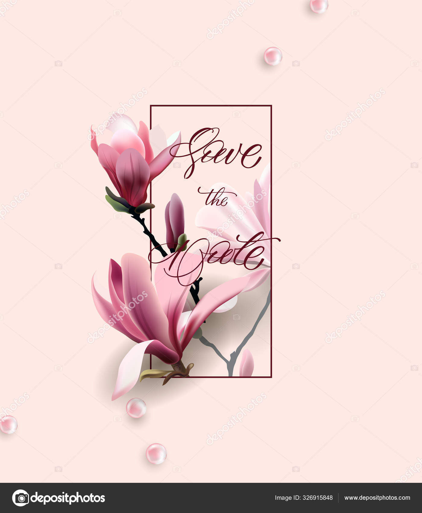Save The Date Cards With Blooming Magnolia Can Be Used For Wedding Invitation Birthday Card Invitation Card Vector Template Stock Vector Image By C Galina72 Save The Date Cards With Blooming Magnolia Can Be Used For Wedding Invitation Birthday Card Invitation Card Vector Template Stock Vector Image By C Galina72