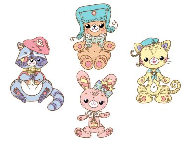 Paskalya kawaii hayvanları tırmanır, ki bu ihtiyaçlarınız için iyidir. Çıkartma, kartpostal, davetiye, poster olarak basabilirsiniz. Bunları el yapımı eşyalarınızı, planlamacılarınızı, kolye, yüzük, kumaş üzerine baskı ve daha pek çok şey yapmak için kullanabilirsiniz.