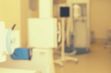 X-ışını Oda için arka plan bulanıklık.